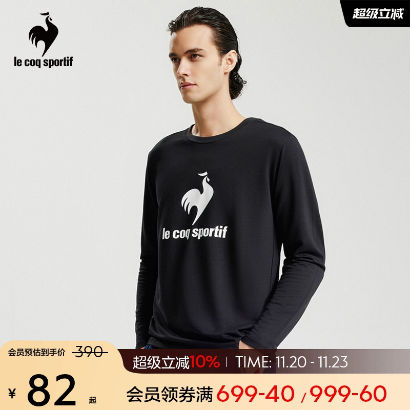 乐卡克男女休闲长袖T恤