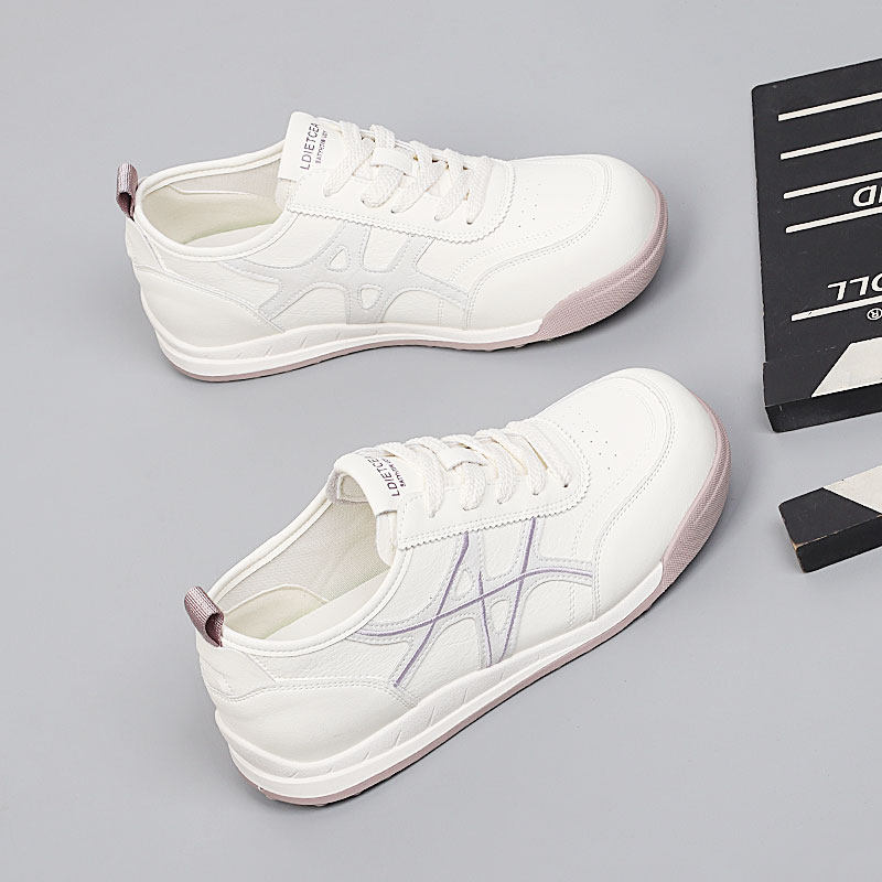 2026春新款大码女鞋41-43时尚单鞋特大号舒适板鞋休闲百搭德训鞋,女鞋,时尚休闲鞋,淘宝优惠券,粉丝福利购,淘宝优惠卷