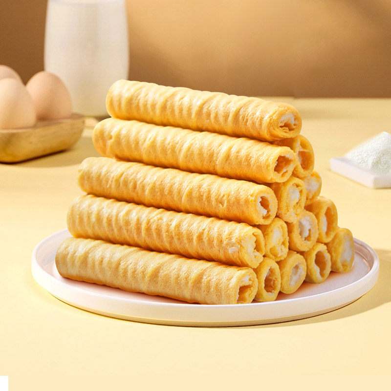黄老五注心蛋卷酥脆中式糕点小零食休闲鸡蛋卷