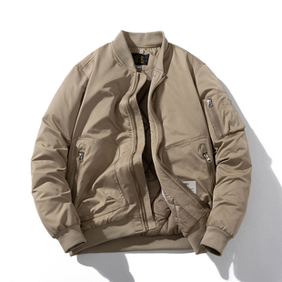 加厚棒球服棉衣外套潮男女飞行员夹克上衣春秋冬季余文乐同款棉服