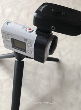 索尼Sony FDR-X3000 AS300 AS50  外置麦克风 补光灯冷靴拓展配件