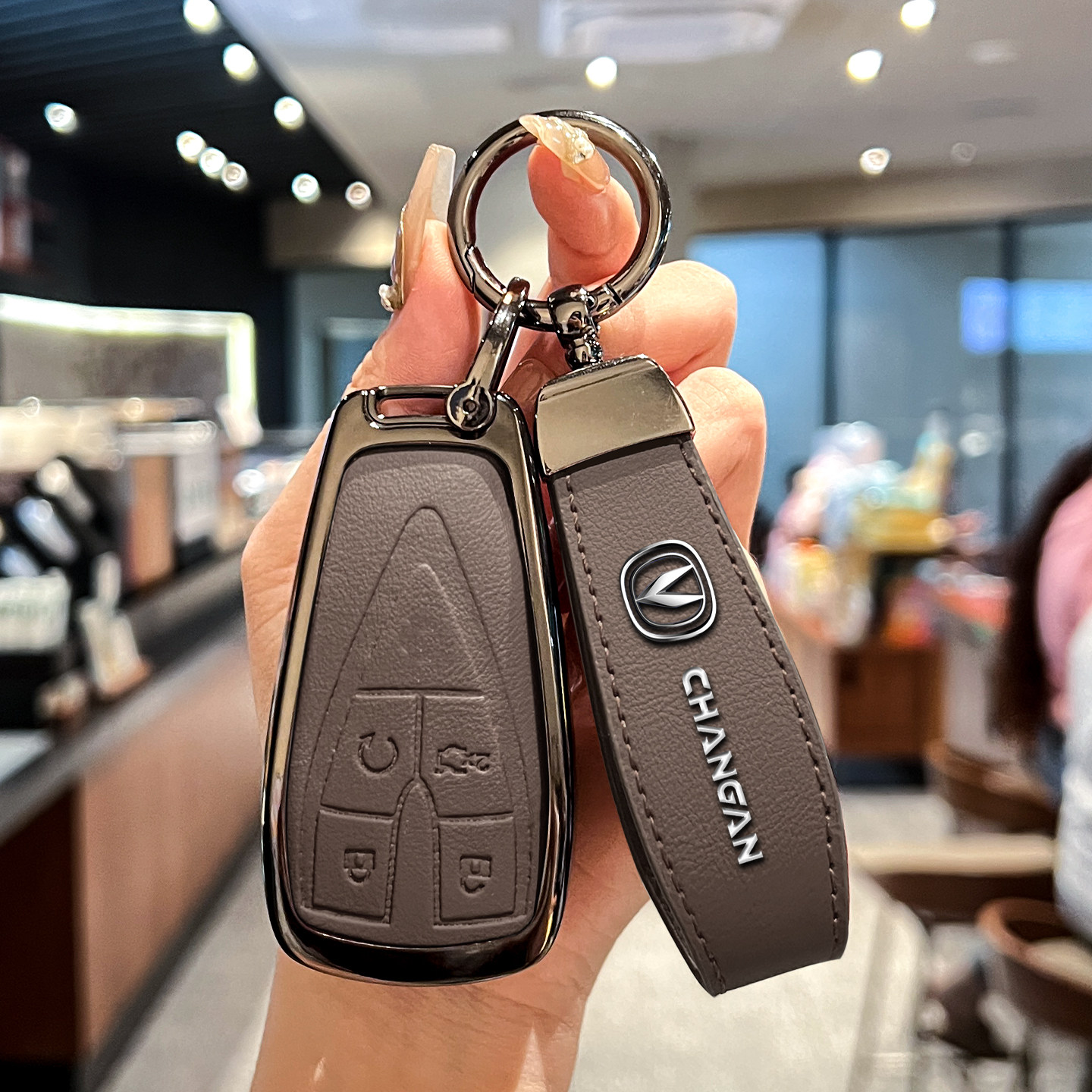 长安univ钥匙套26新款x5plus汽车cs55壳unit扣cs75包cs35四代逸动