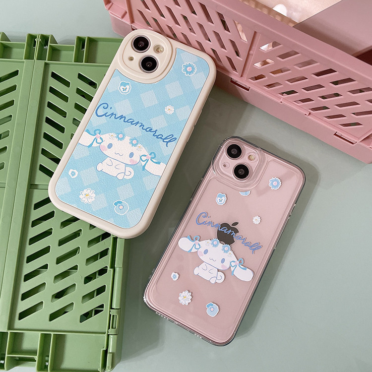 iphone苹果13PM软胶大耳狗防摔