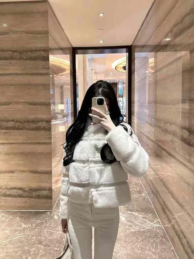 欧货时尚长袖短款环保水貂202皮草