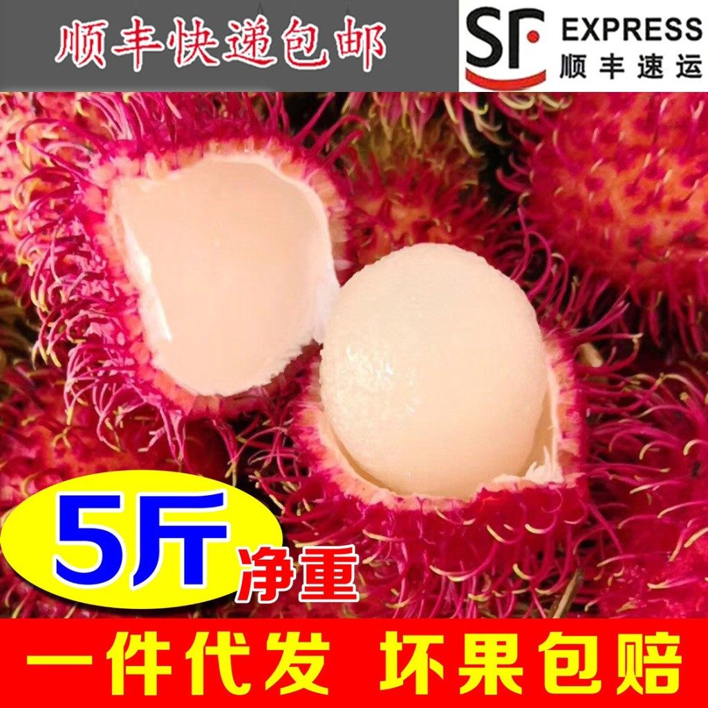 顺丰现发海南红毛丹净5斤整箱现摘新鲜水果毛荔枝孕妇当季甜包邮属于什么档次？