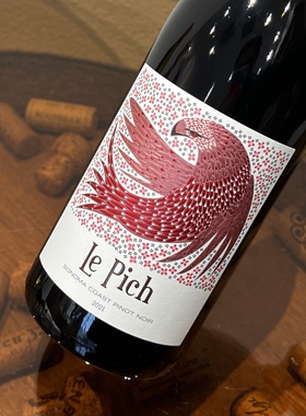 美国纳帕璞露酒庄旗下Le Pich璞鹰黑皮诺干红葡萄酒202*年份750ml