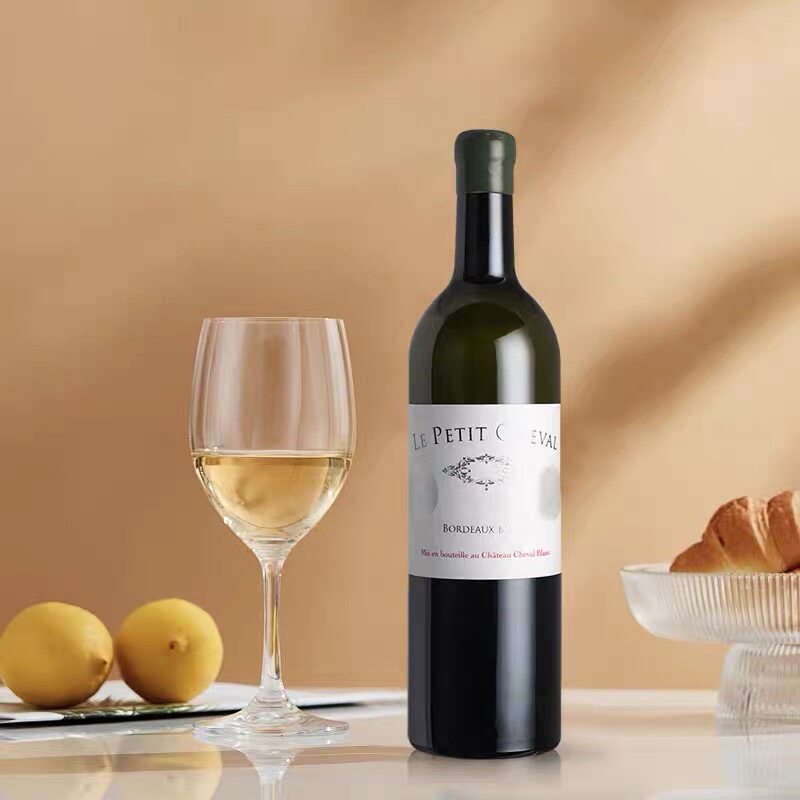 法国波尔多LePetitChevalBlanc白马副牌干白葡萄酒202*年750ml