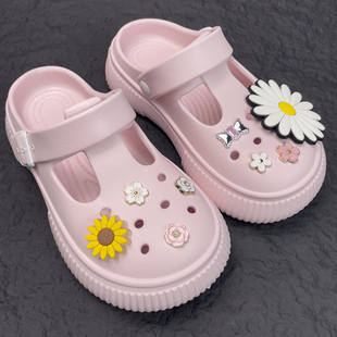 洞洞鞋配饰女diy鞋扣适配特骆驰鞋花立体装饰配件卡扣可爱ins儿童