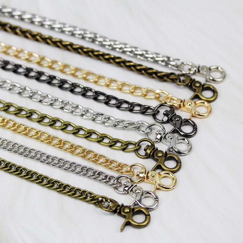 五金配件手工材料 40cm 120CM密链双织链扁链麻花链口金斜背链条,饰品/流行首饰/时尚饰品新,链条,淘宝优惠券,粉丝福利购,淘宝优惠卷
