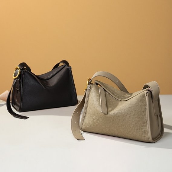 高级感轻奢小众真皮女士枕头包TOGO牛皮单肩斜挎包手提包手拎包女,箱包皮具/热销女包/男包,通用款女包,淘宝优惠券,粉丝福利购,淘宝优惠卷