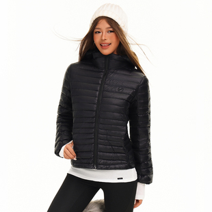 纯色轻薄90白鸭绒连帽排骨羽绒服情侣上衣 新品 FORUYES官方店 冬季