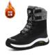 Anbenser跨境大码 雨伞布加绒加厚保暖雪地靴大 休闲时尚 棉鞋 女新款