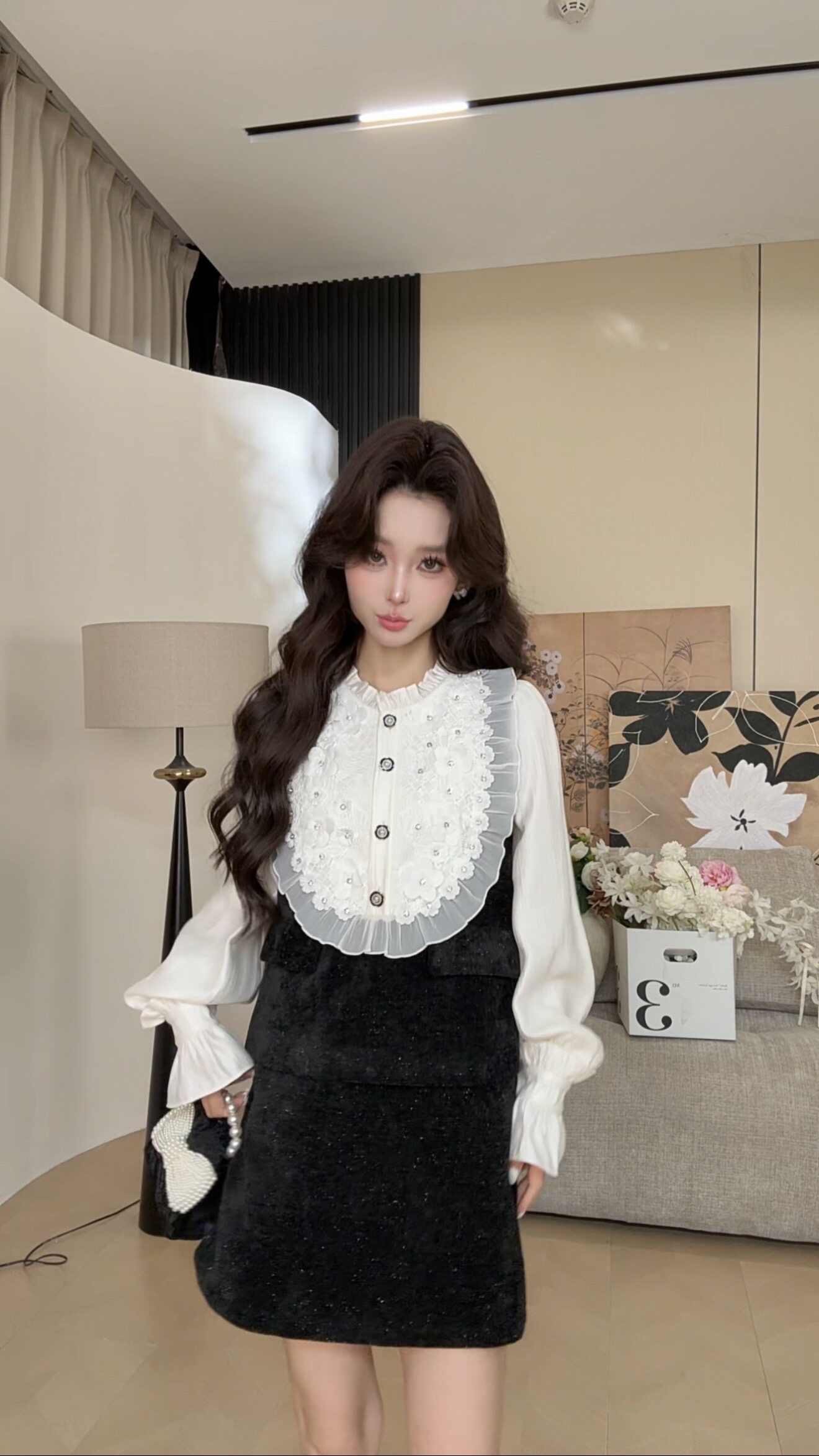 可可可欣【雪绒花嫁套装】品质女装洋气时尚休闲原创小众老钱风