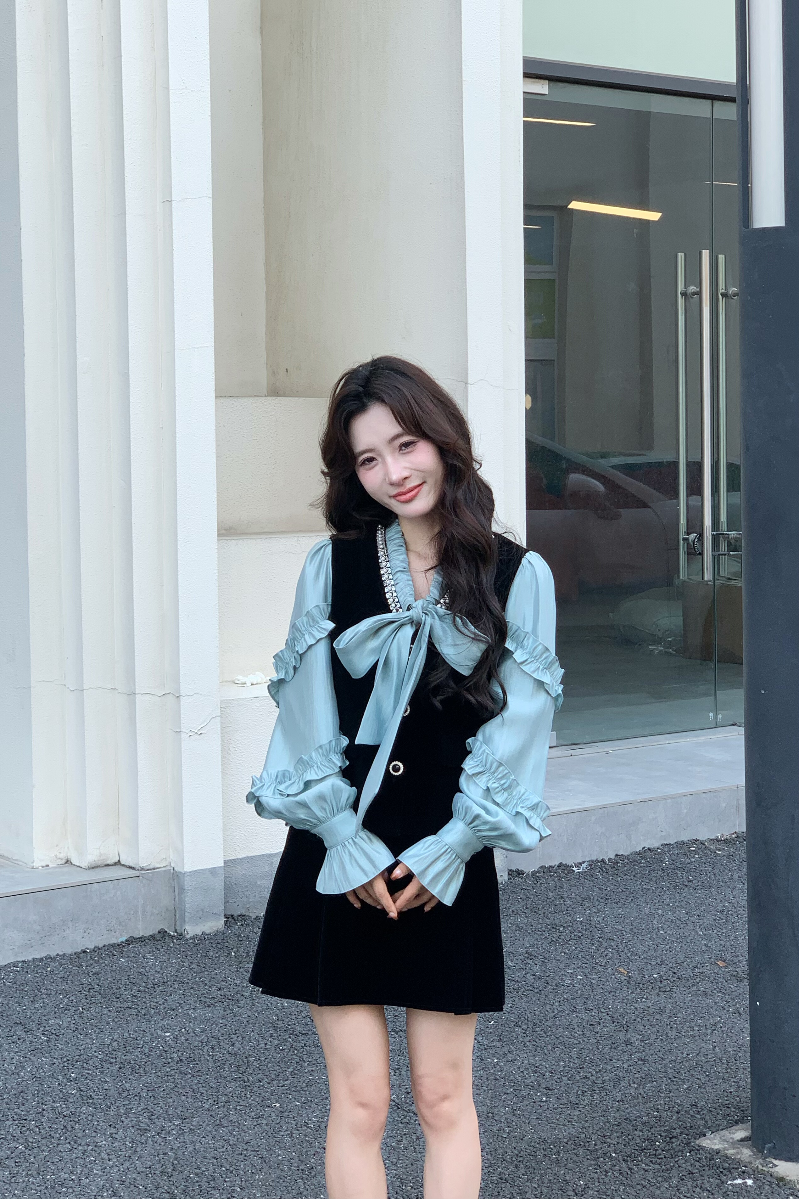 可可可欣【月朗风清套装】品质女装洋气时尚休闲原创小众老钱风