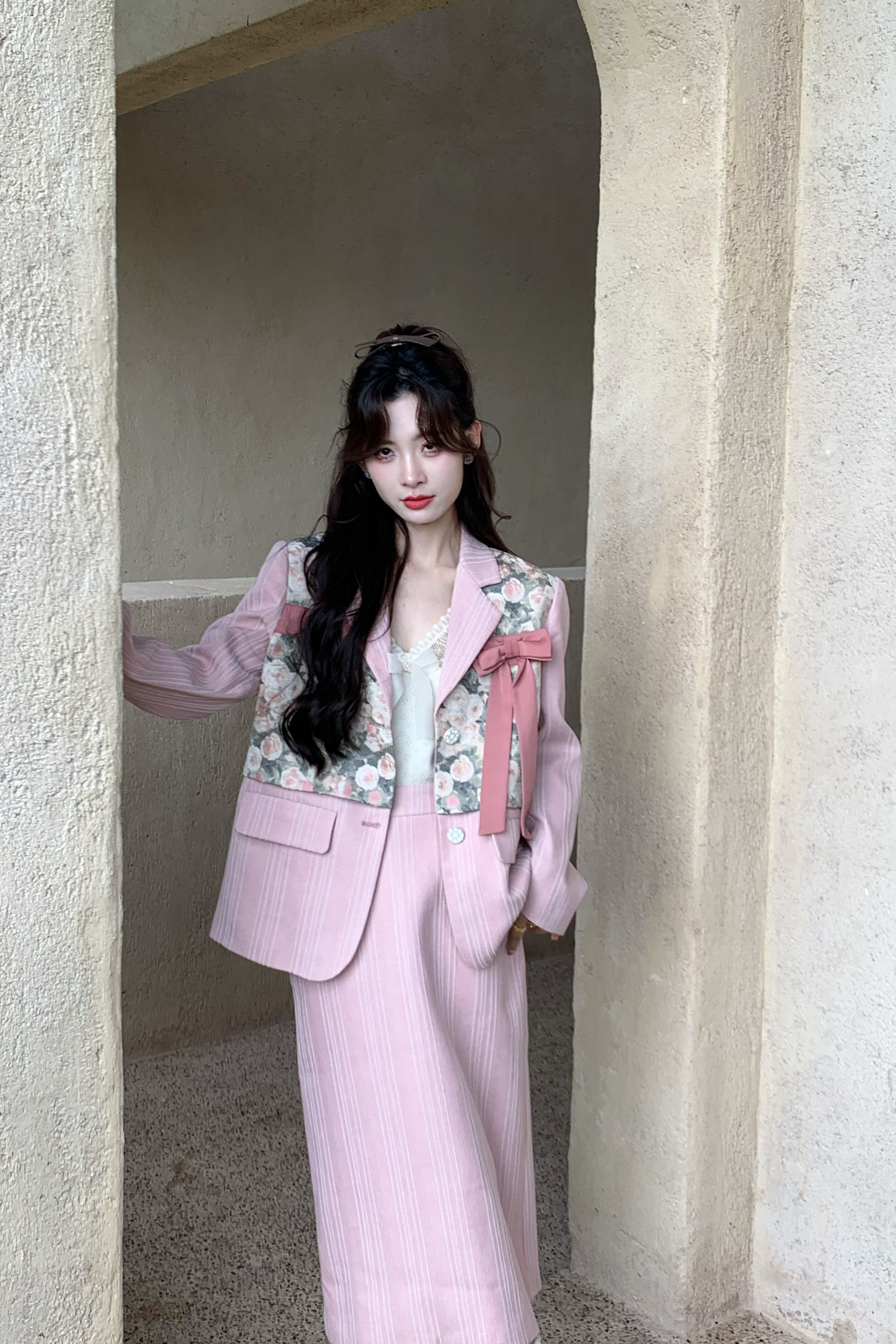 可可可欣【玫瑰香颂套装】品质女装洋气时尚休闲原创小众老钱风