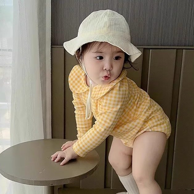 童装秋季婴儿包屁衣2025新款韩版宝宝衣服秋款女童连体衣碎花