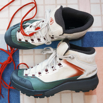 代购The Broken Arm x Salomon萨洛蒙联名款马毛拼接男女徒步鞋
