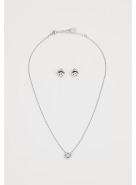海外代购Swarovski/施华洛世奇女士项链银色镀铑日常搭配送礼