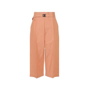 海外代购Issey Miyake/三宅一生女士休闲裤易收纳侧袋高腰直筒