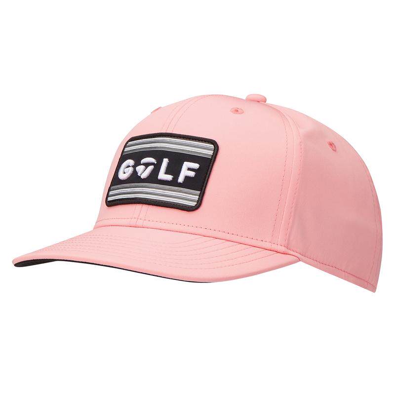 代购Taylormade男士帽子防晒吸汗粉色透气户外夏季棒球帽爆款