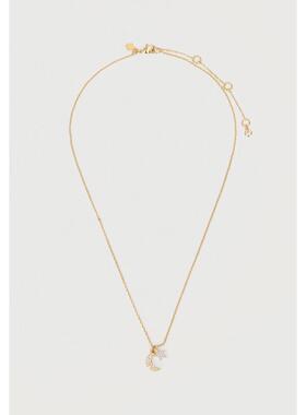代购kate spade NEW YORK女士项链简约精致优雅时尚金色银色