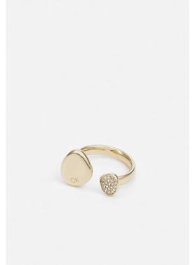 代购Calvin Klein凯文克莱女士戒指简约优雅精致现代感金色