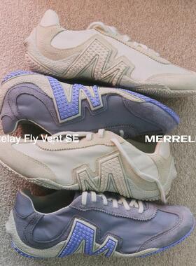 代购Merrell Relay Fly Vent迈乐透气网面拼接香芋紫色户外休闲鞋