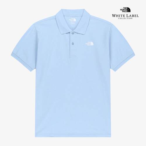 日本代购THE NORTH FACE/北面男女运动T恤透气吸汗翻领短袖