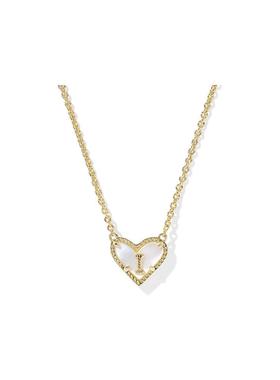 代购Kendra Scott女士项链精致简约优雅个性金色心形字母I
