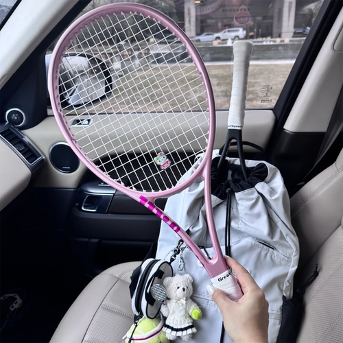 代购WILSON Pro Staff 97威尔胜定制款Kitty粉色比赛训练网球拍