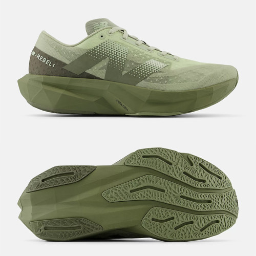 橄榄绿网面轻便跑鞋NEWBALANCE