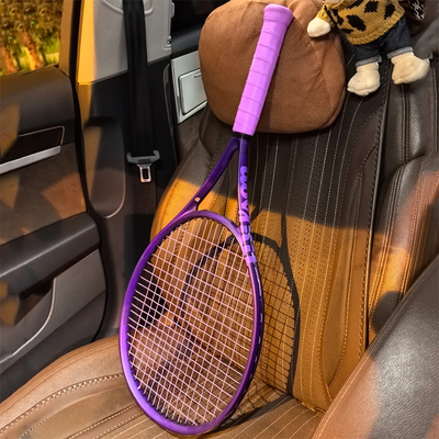 代购WILSON Clash 100L V2威尔胜紫色定制专业比赛训练网球拍DIY