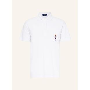 短袖 Piqu Polo衫 T恤 侧开衩胸袋男装 ralph polo lauren定制修身
