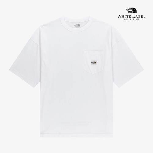 海外代购THE NORTH FACE/北面男士运动T恤透气吸汗圆领口袋