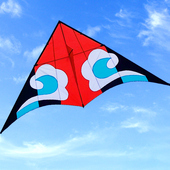 包邮 新款 潍坊风筝百特祥云微风风筝成人微风大型玩家风筝