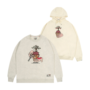 重磅帽衫 大脑盆栽收获创意果实2美式 卫衣 24Vol.1 GRAF原创品牌