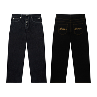 GRAF原创品牌【TheSample】基础采样系列美式14OZ原牛Baggy工装裤