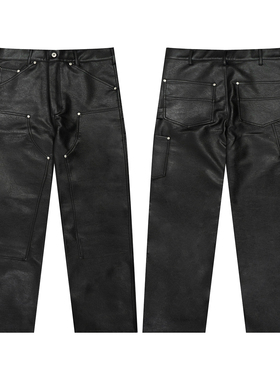 GRAF原创品牌【TheSample】基础采样系列AK天使黑武士PU伐木工裤