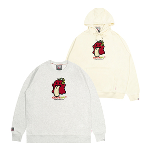 帽衫 GRAF原创品牌 吐舌趣味美式 苹果可爱鬼长虫版 卫衣 24Vol.2