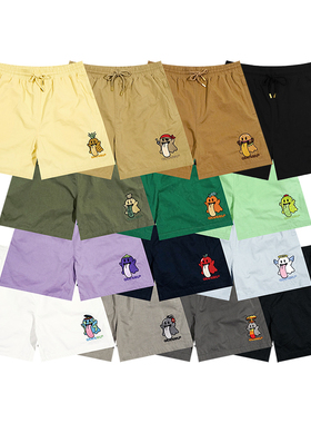 GRAF原创品牌BooGhost可爱鬼2.0天使恶魔橘子多款休闲宽松短裤