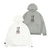 爱情伤痛长颈鹿刺绣600克重磅厚帽衫 GRAF原创品牌 情人节预备