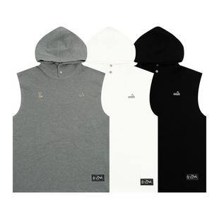 GRAF原创品牌【硬汉五金】AK47天使长颈鹿金属标重工重磅肌肉无袖