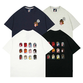 BooGhost12个可爱鬼2.0刺绣重磅短袖 GRAF原创品牌 说唱歌手 T恤