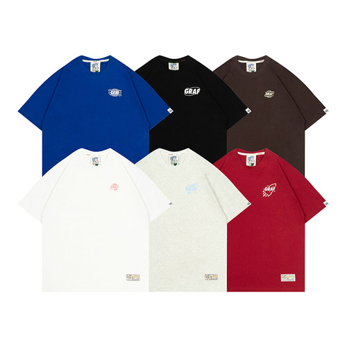 GRAF星球宇宙火箭立体凉感短袖