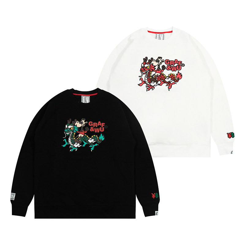 圆领薄绒卫衣GRAF卫衣