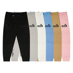 GRAF原创品牌UK Drip合身舒适薄款运动舒适秋季休闲卫裤长裤