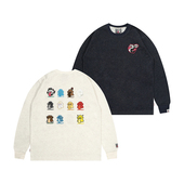 素金木水火土可爱鬼长袖 全刺绣12个元 五行起源 GRAF原创品牌