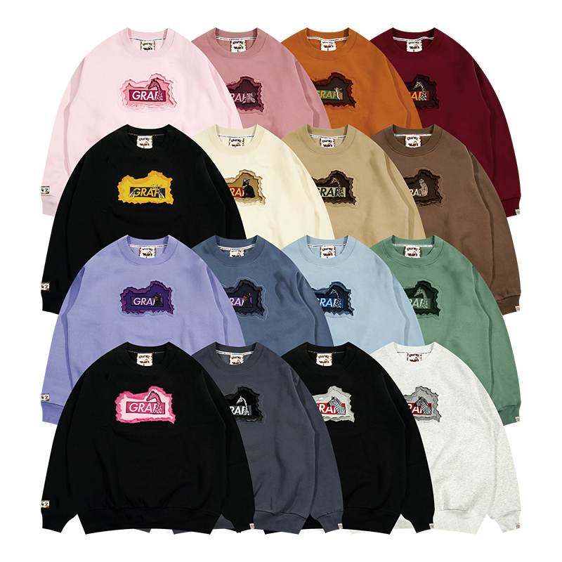 GRAF&WU侵蚀2.0圆领卫衣