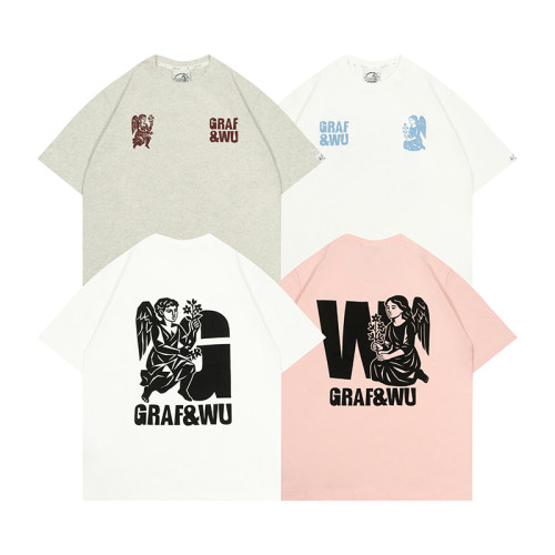 GRAF刻章风格男女天使GW守护短袖