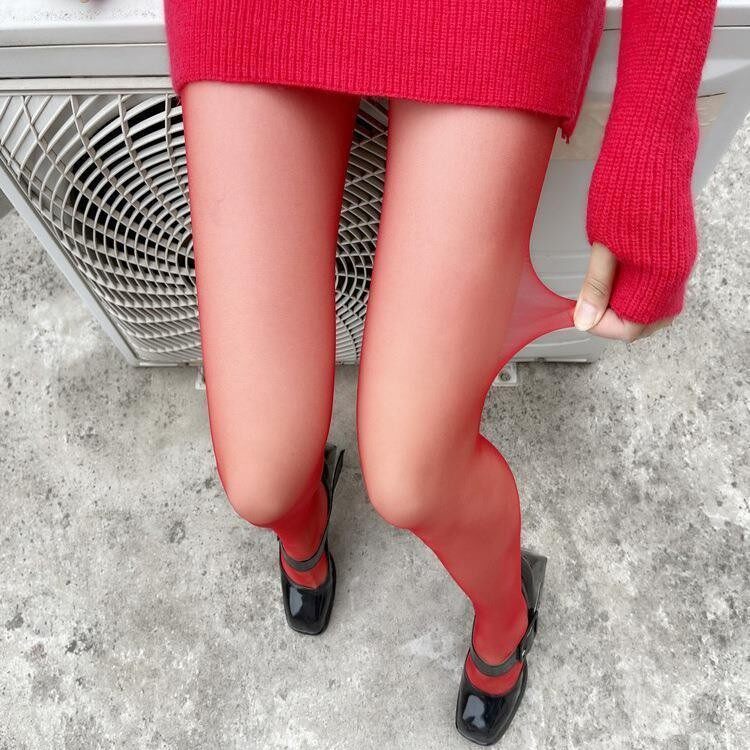 源头本命年丝袜女大红色连裤袜结婚喜庆新娘春秋款打底裤时尚代发